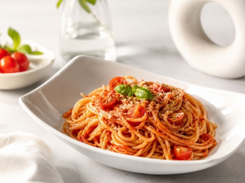 NAPOLİTEN SOSLU SPAGETTİ